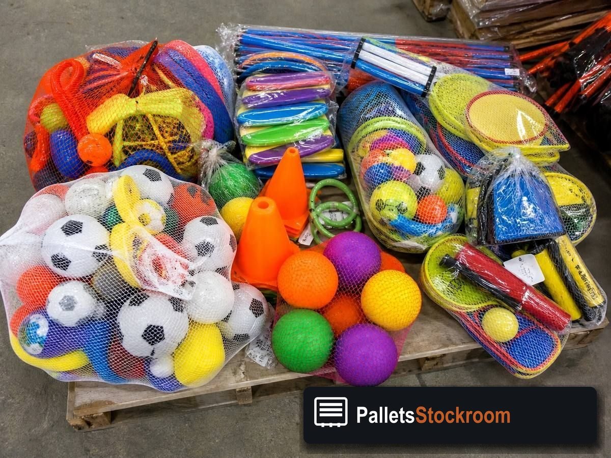 Nerf Pallets — Warehouse / shipping context
