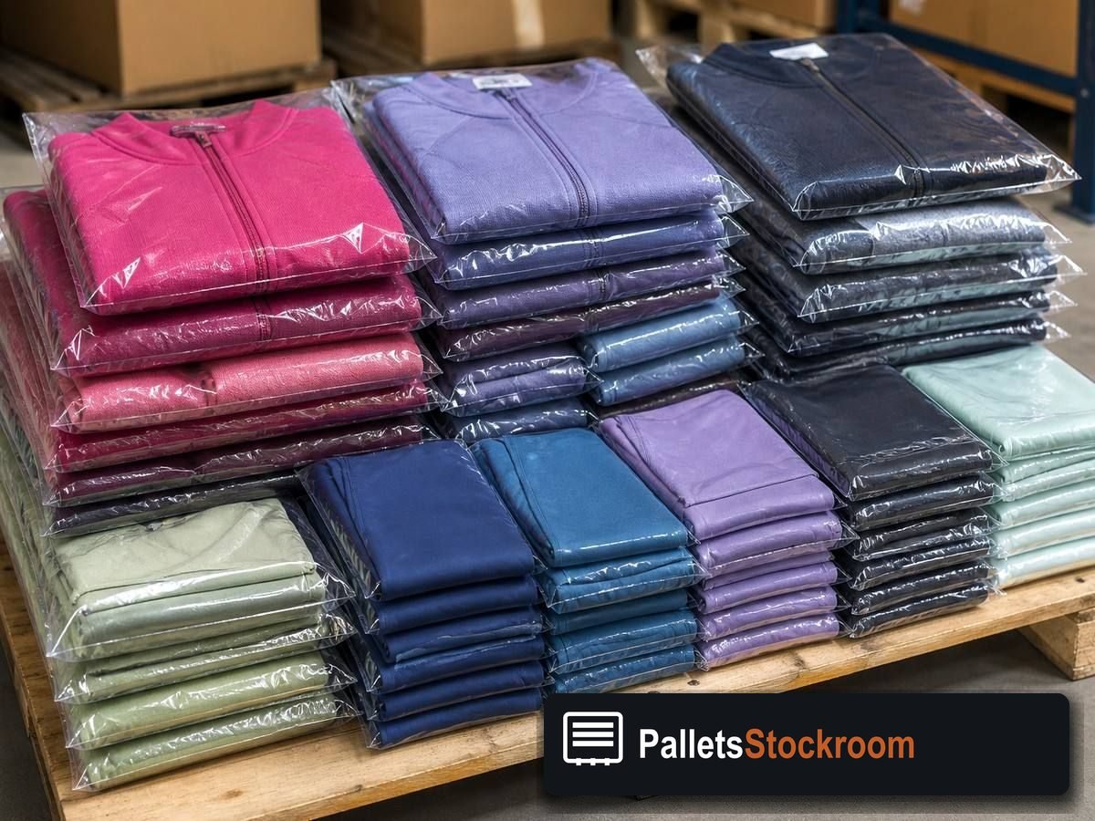 Nike Clothing Pallets — Second pallet angle