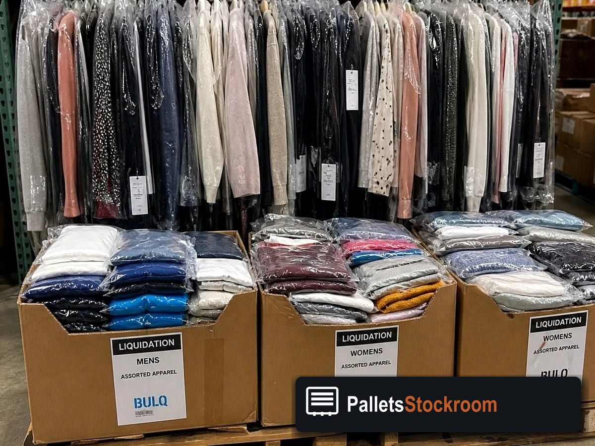 Nike Clothing Pallets — Contents / packed goods detail