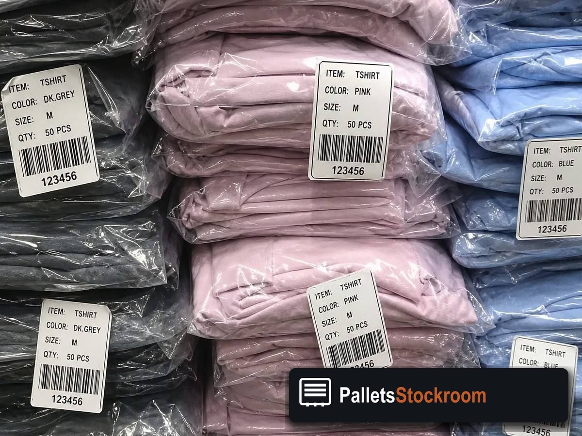 Nike Clothing Pallets — Warehouse / shipping context