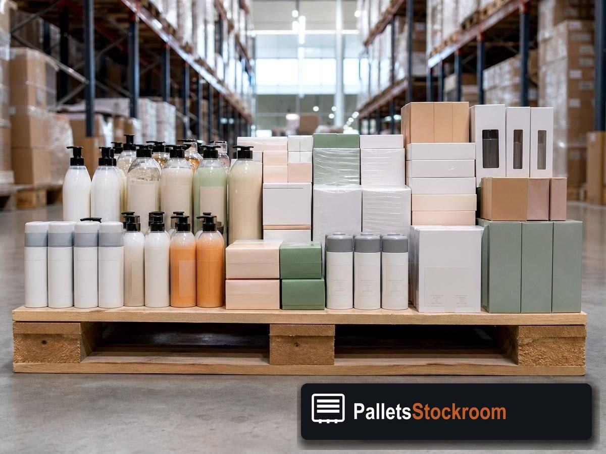 Personal Care Pallets — Full pallet view