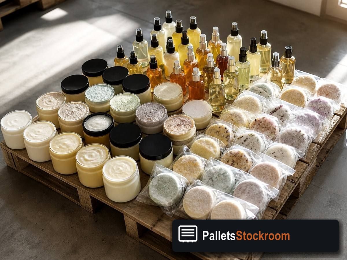 Personal Care Pallets — Second pallet angle