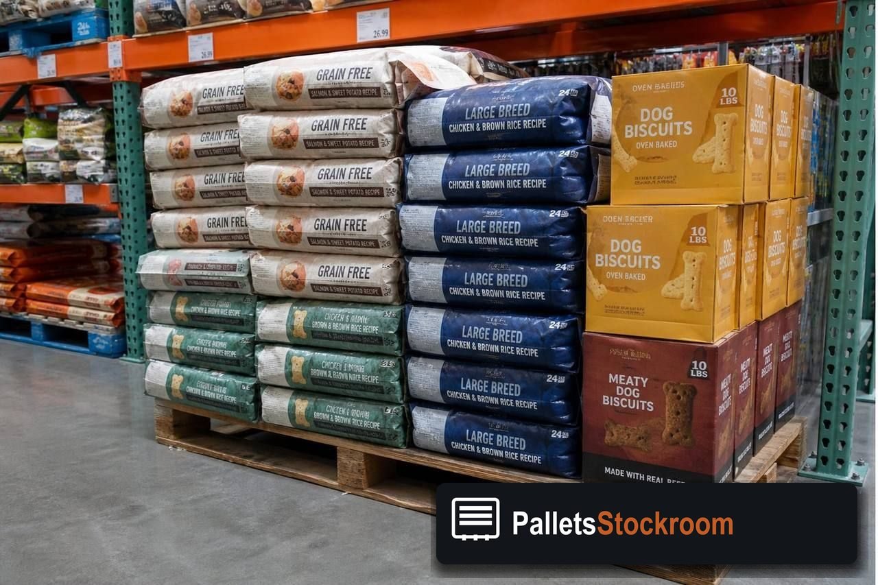 Pet Supply Pallets — Second pallet angle