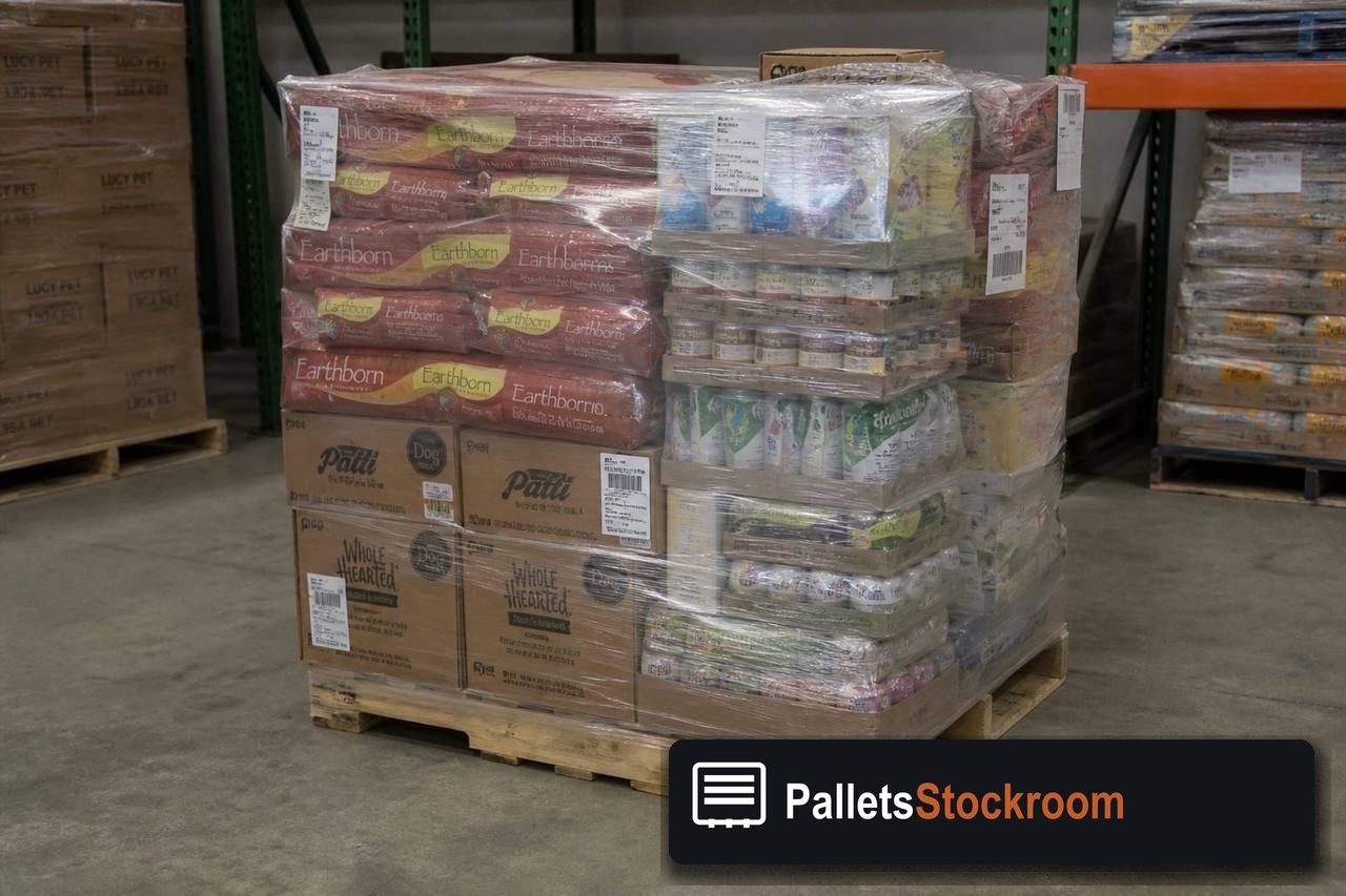 Pet Supply Pallets — Warehouse / shipping context