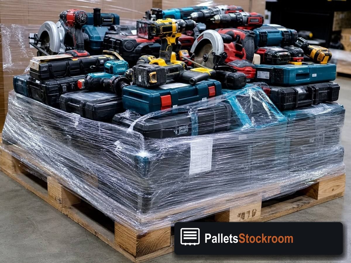 Power Tool Pallets — Full pallet view