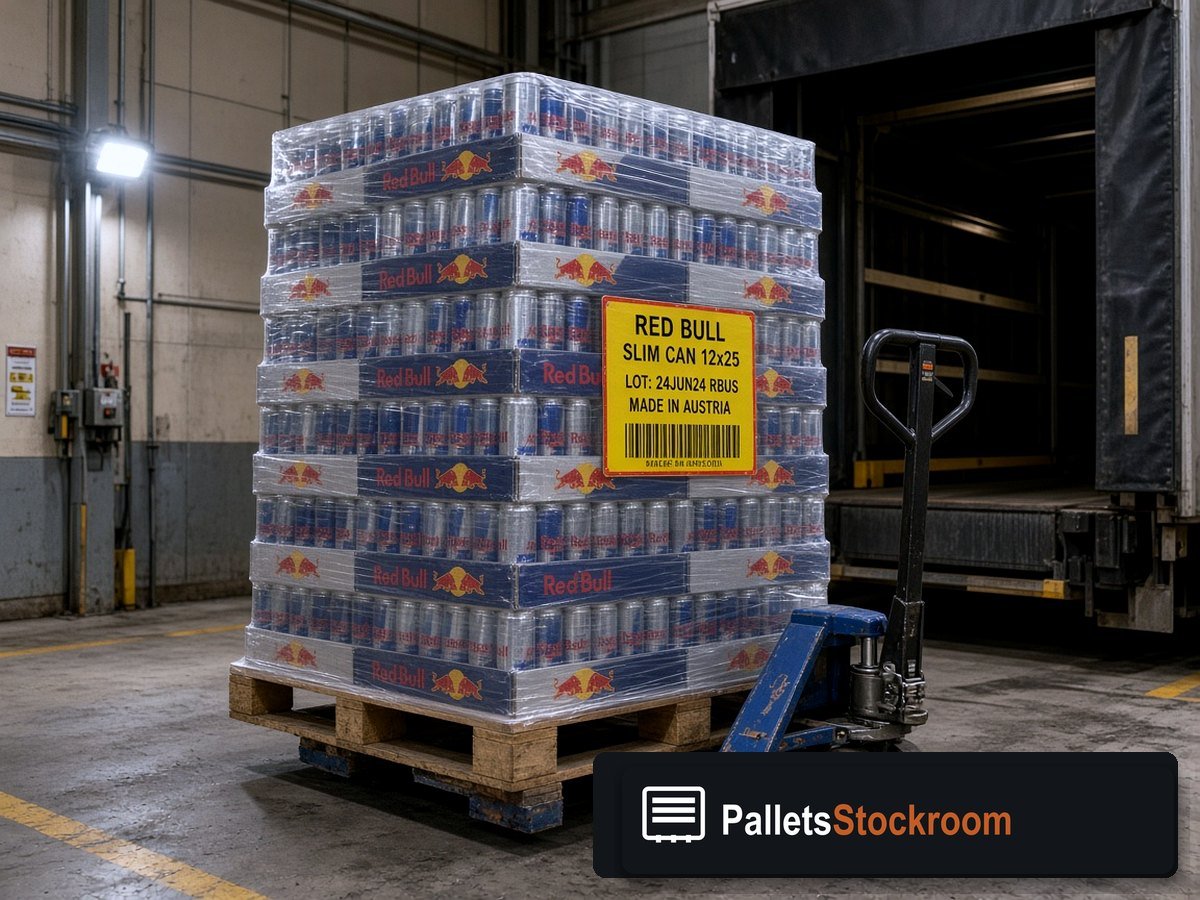 Red Bull Pallets — More product detail from the assortment