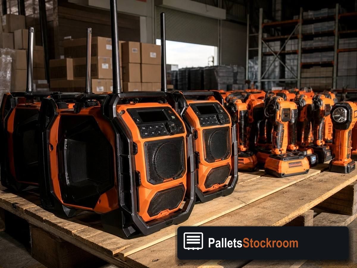 Ridgid Tool Pallets — Contents / packed goods detail