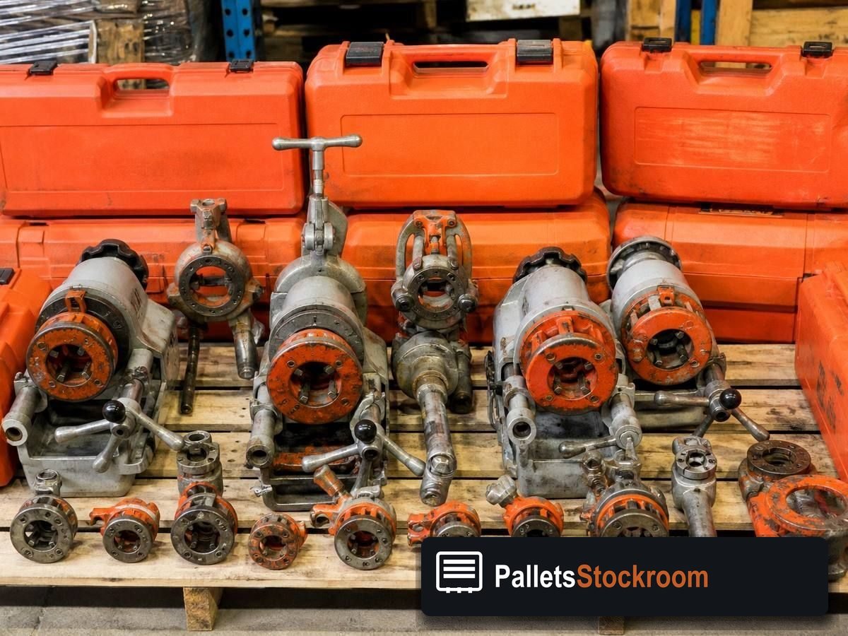 Ridgid Tool Pallets — Warehouse / shipping context