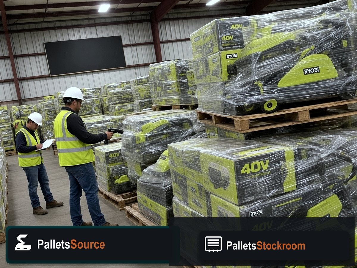 Ryobi Outdoor Power Pallets — Product detail — inventory close-up