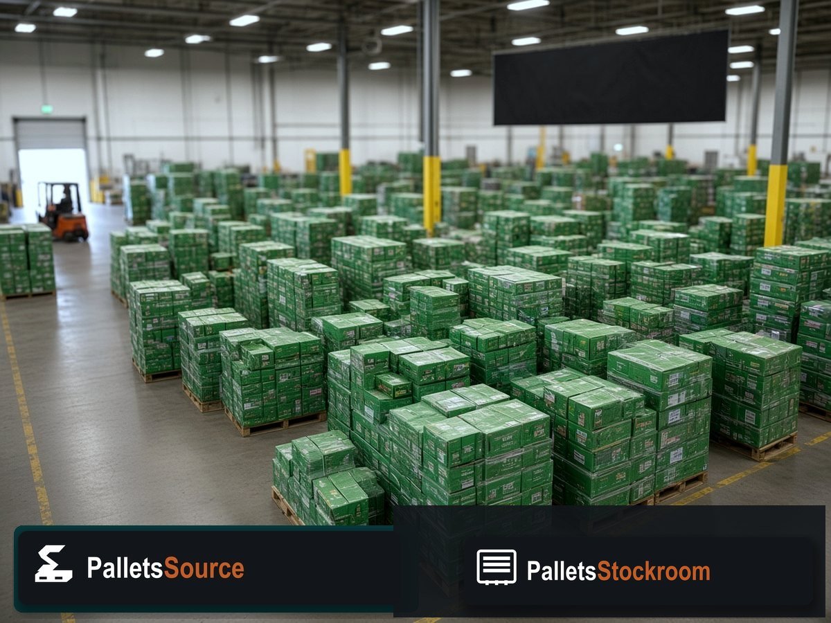 Ryobi Outdoor Power Pallets — Dock or aisle staging for freight