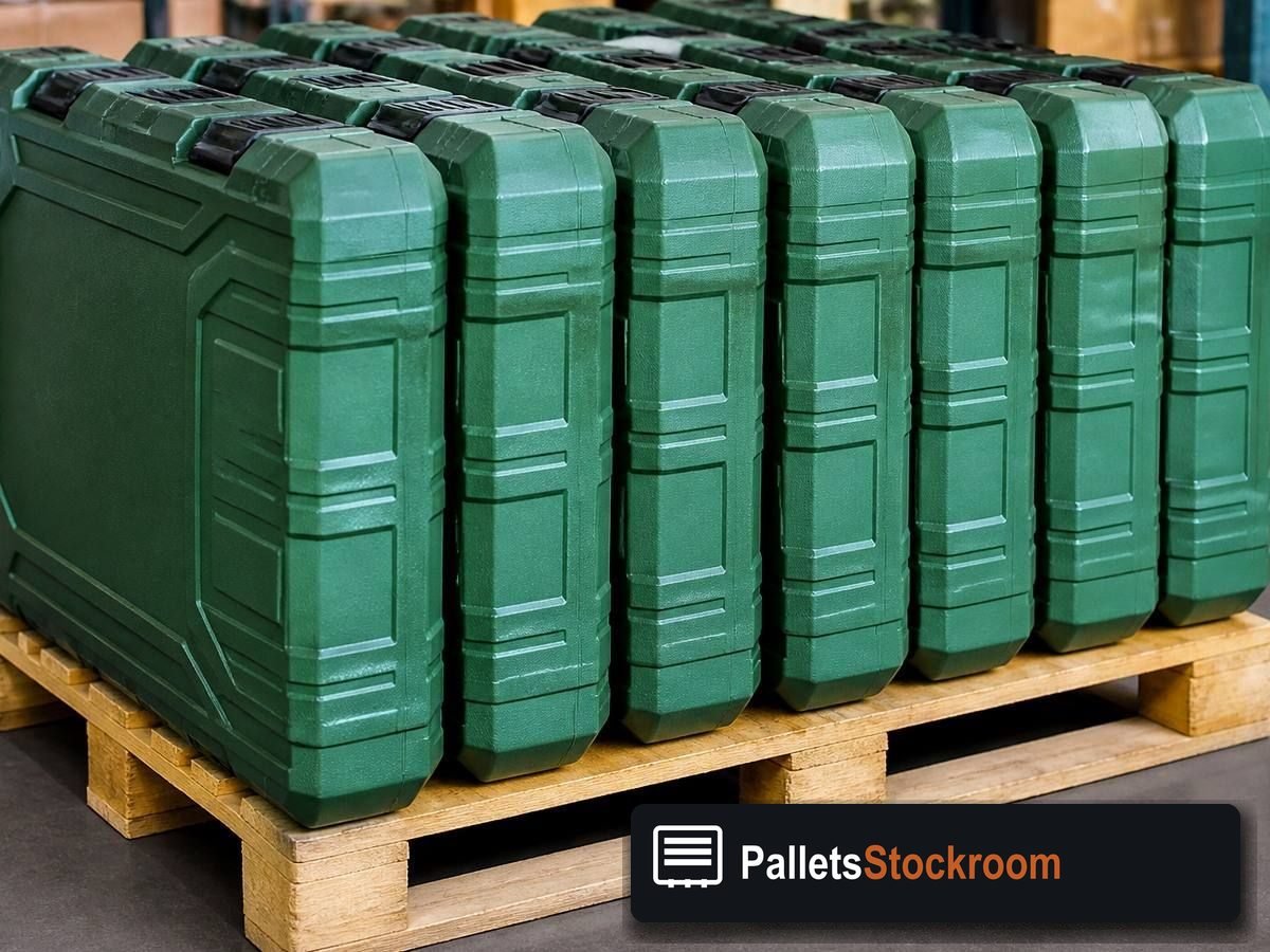 Ryobi Tool Pallets — Contents / packed goods detail