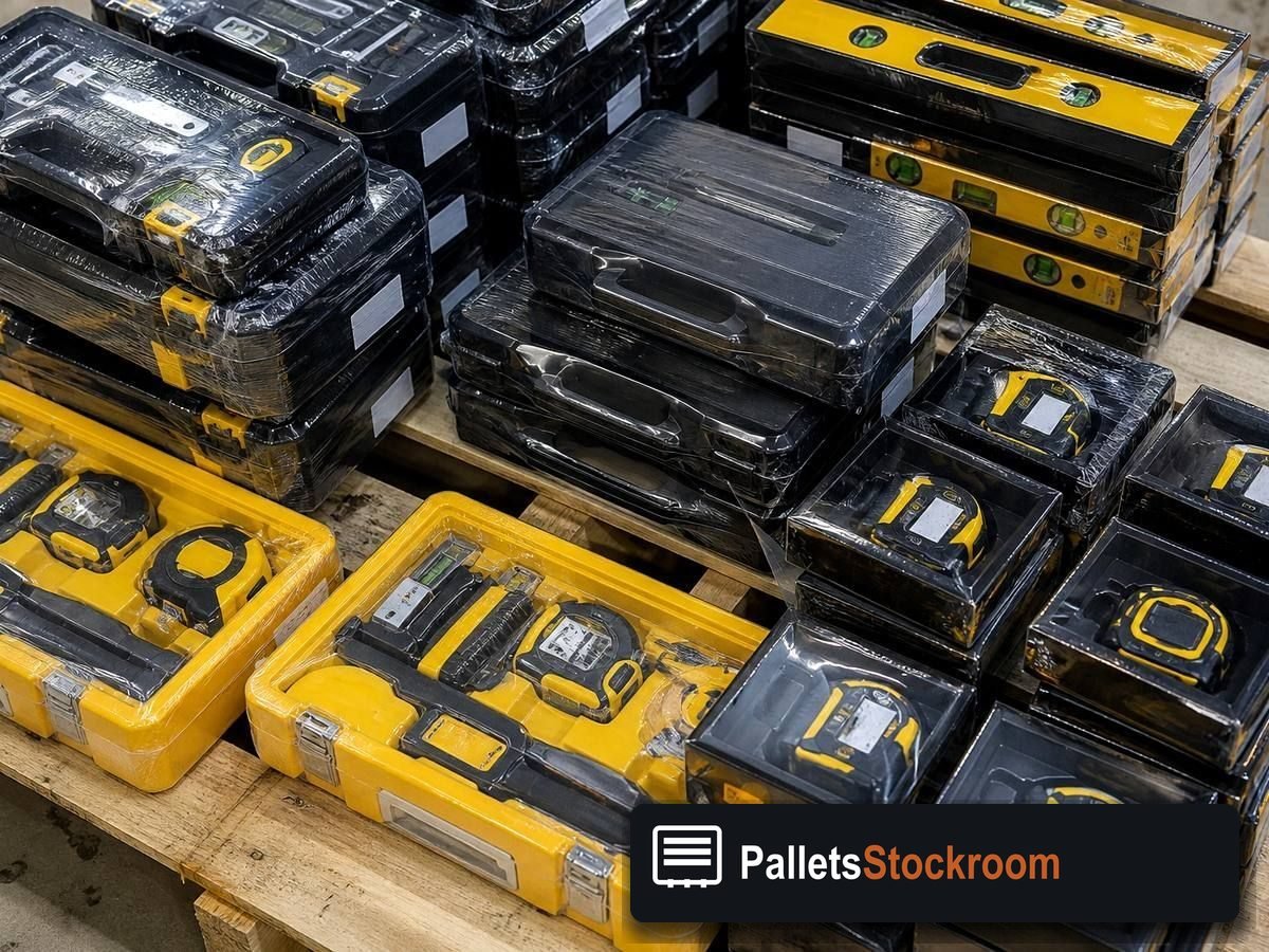 Ryobi Tool Pallets — Warehouse / shipping context
