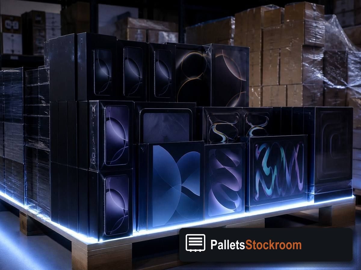 Samsung Electronics Pallets — Contents / packed goods detail