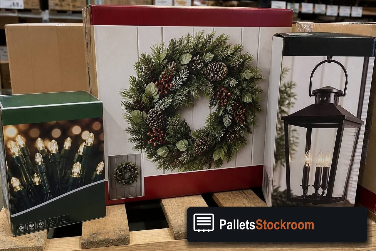 Seasonal Merchandise Pallets — Contents / packed goods detail