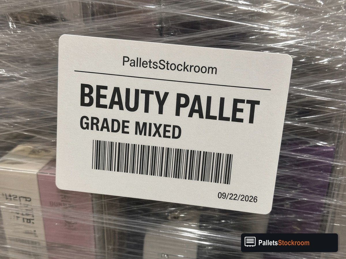 Sephora Pallets — Warehouse pallet / packing context