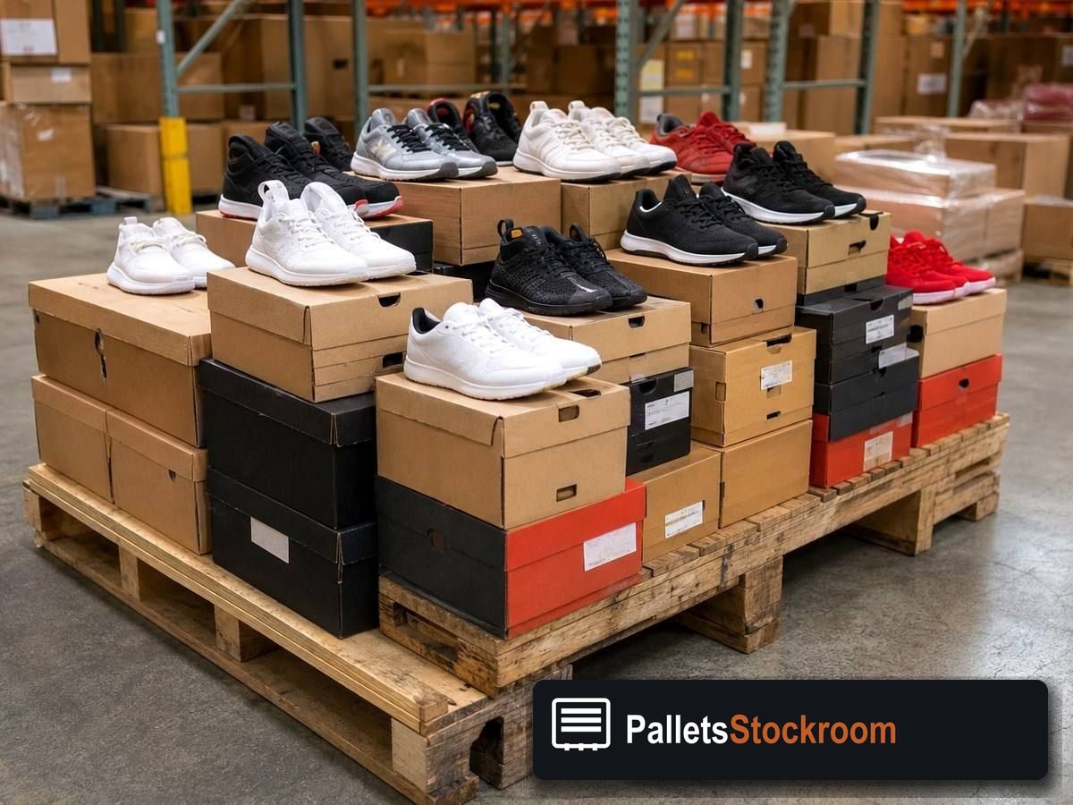 Shoe Pallets — Contents / packed goods detail