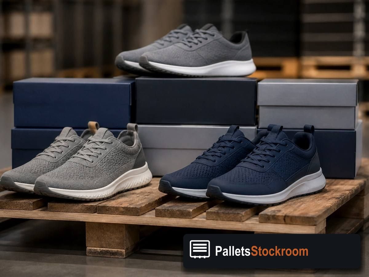 Skechers Pallets — Full pallet view
