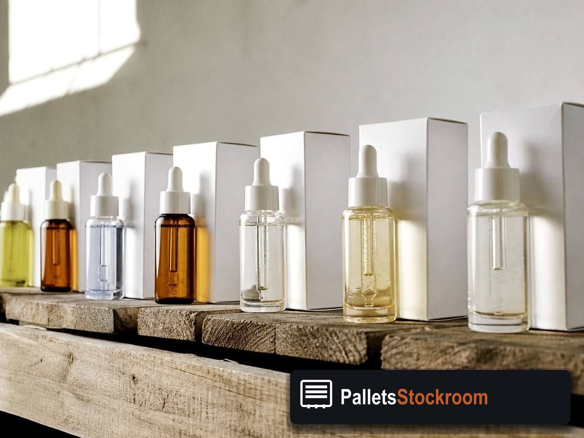 Skincare Pallets — Warehouse / shipping context
