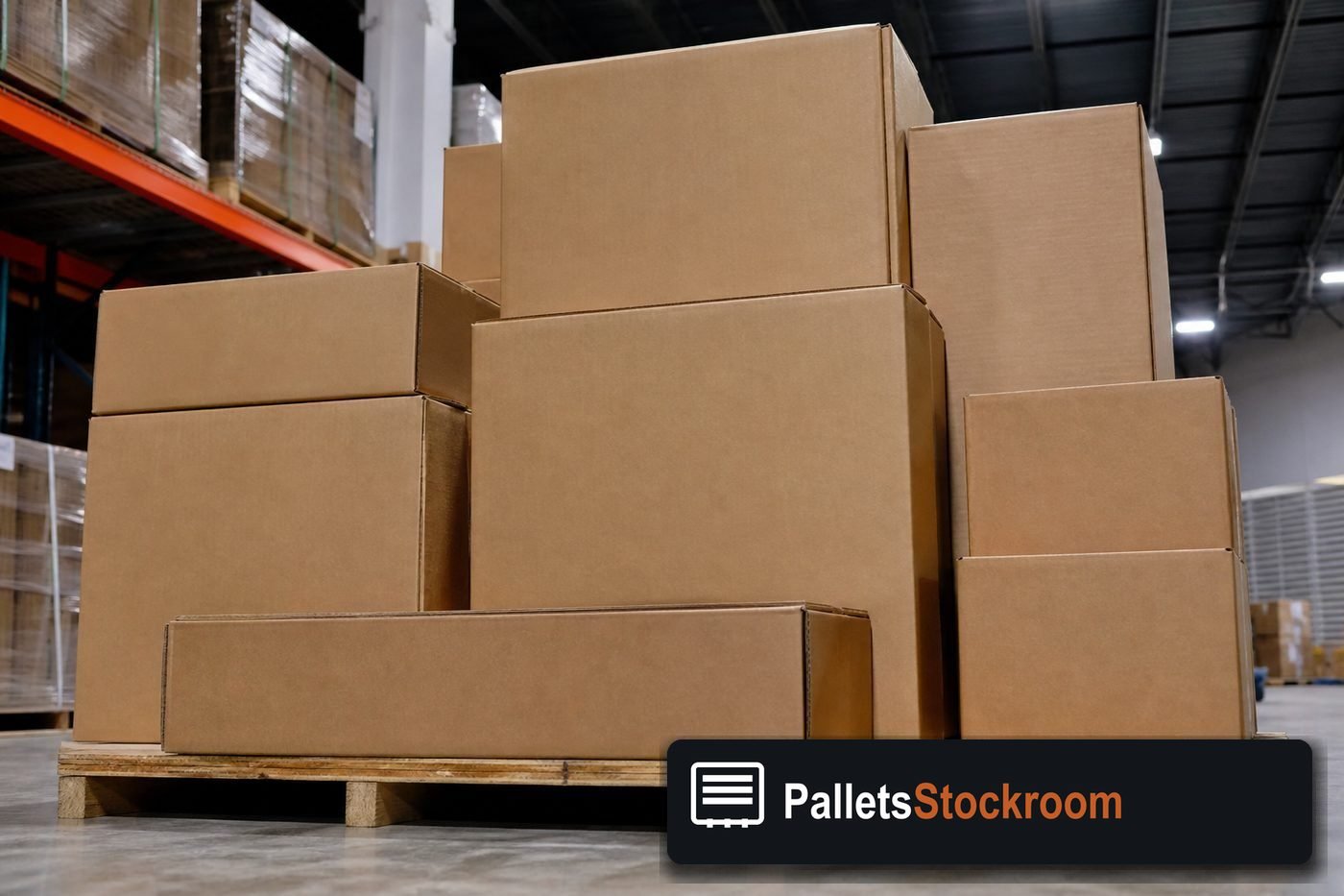 Small Appliance Pallets — Pallet inventory close-up