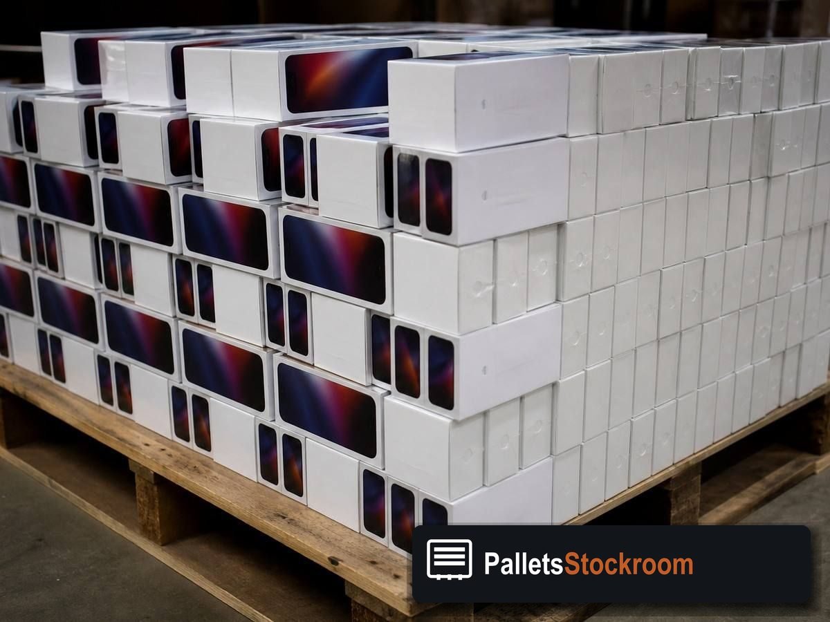 Smartphone Pallets — Contents / packed goods detail