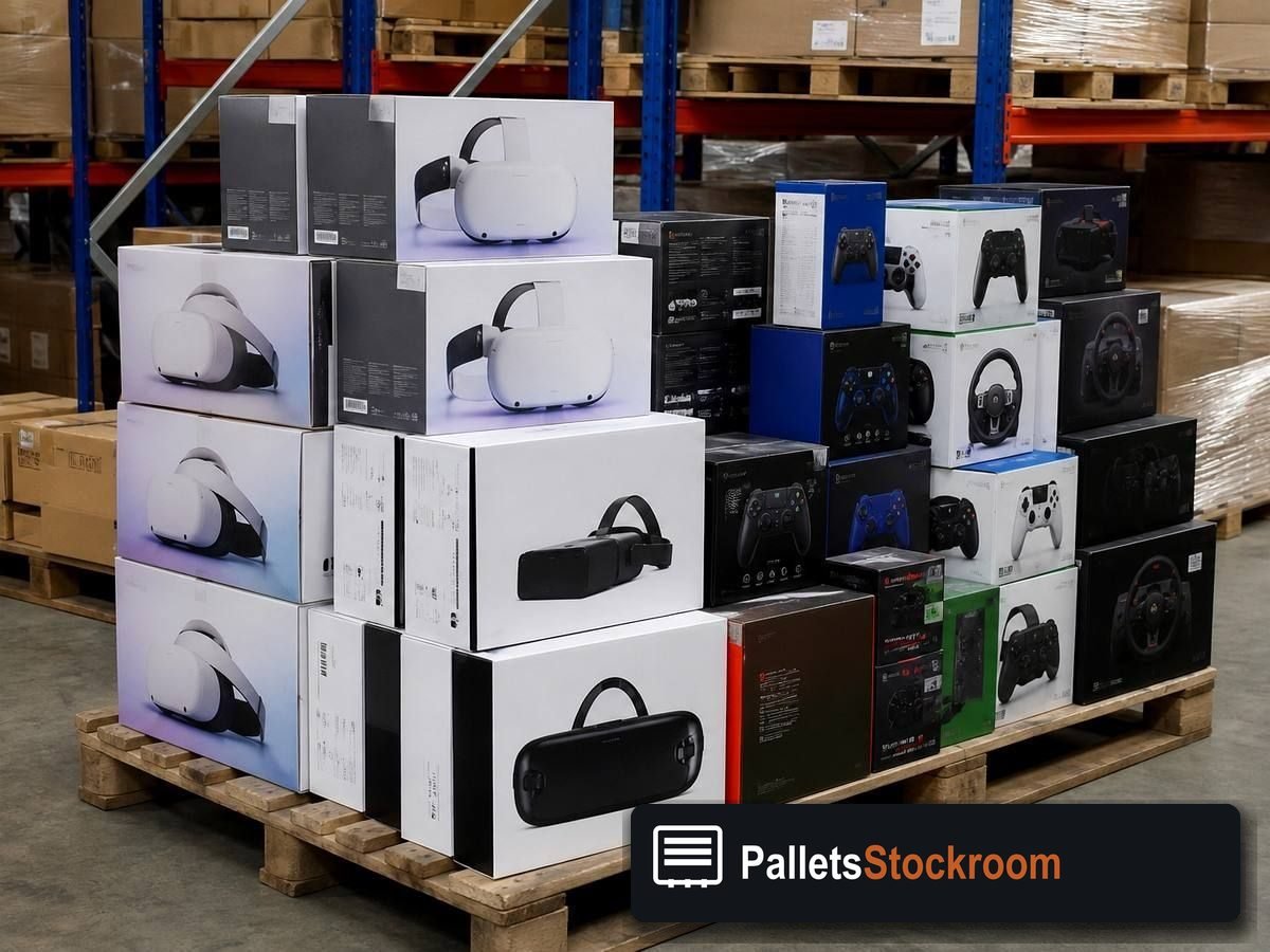 Sony Electronics Pallets — Warehouse / shipping context