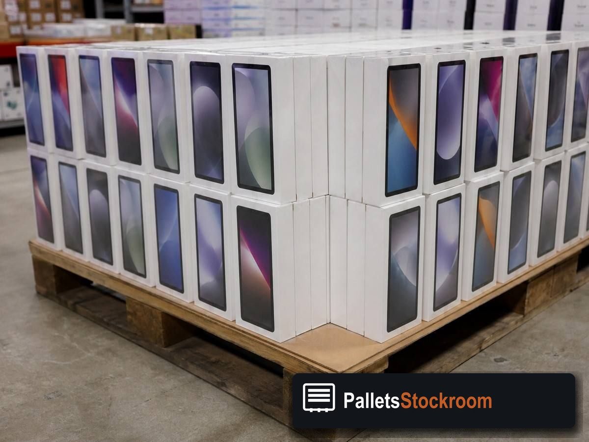 Tablet Pallets — Warehouse / shipping context