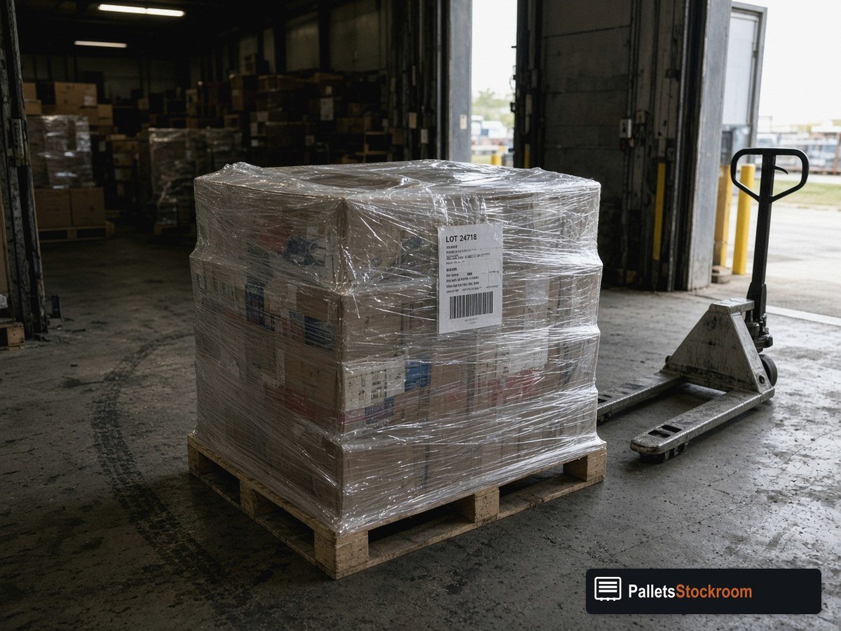 Target General Merchandise Pallets — Dock or aisle staging for freight