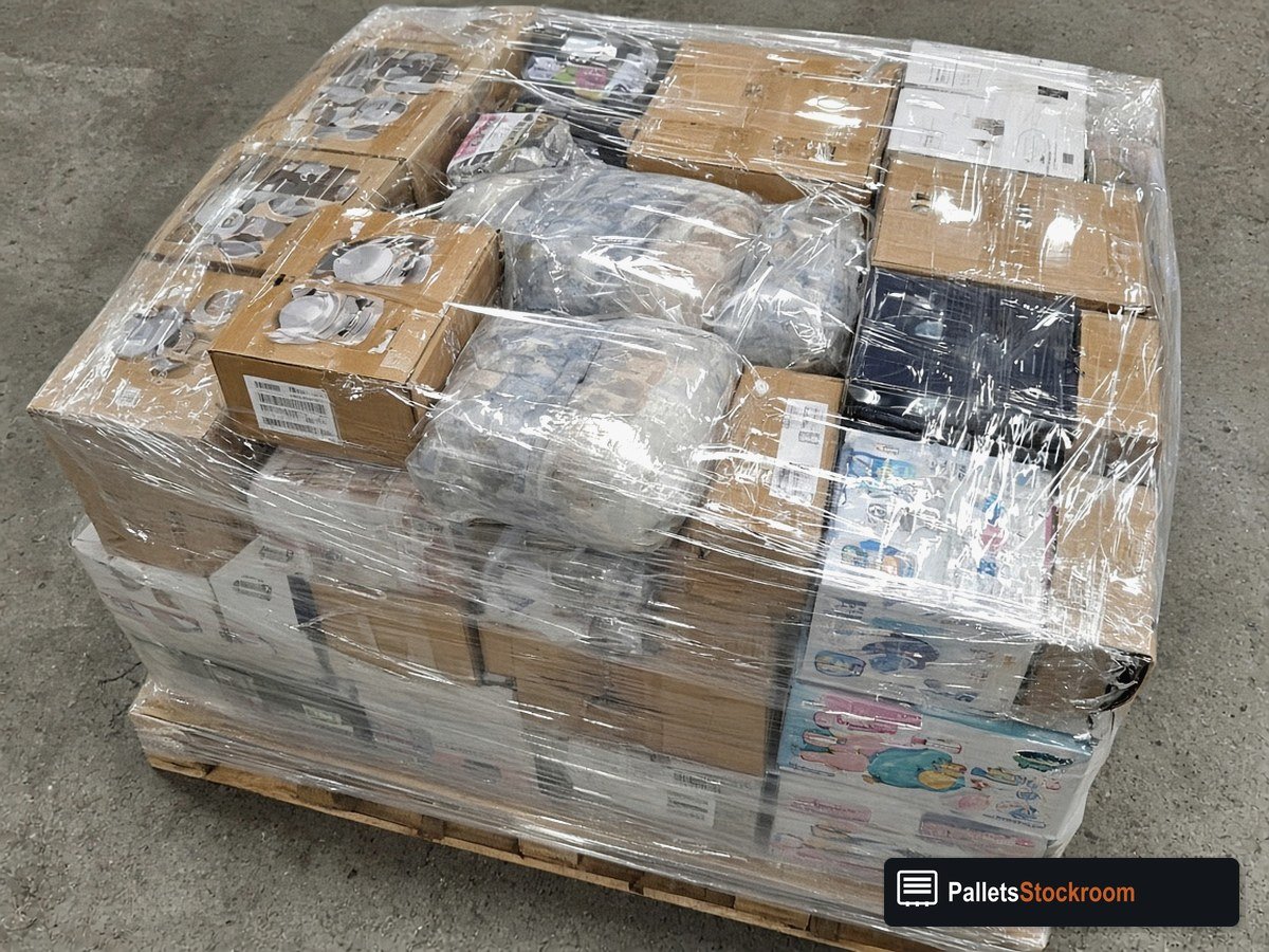 Target General Merchandise Pallets — Packaging and wrap quality