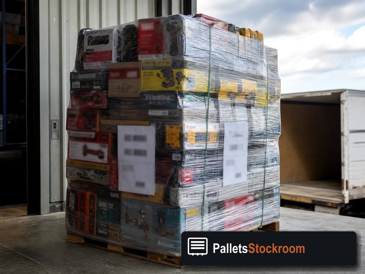 Tool Liquidation Pallets — Warehouse / shipping context