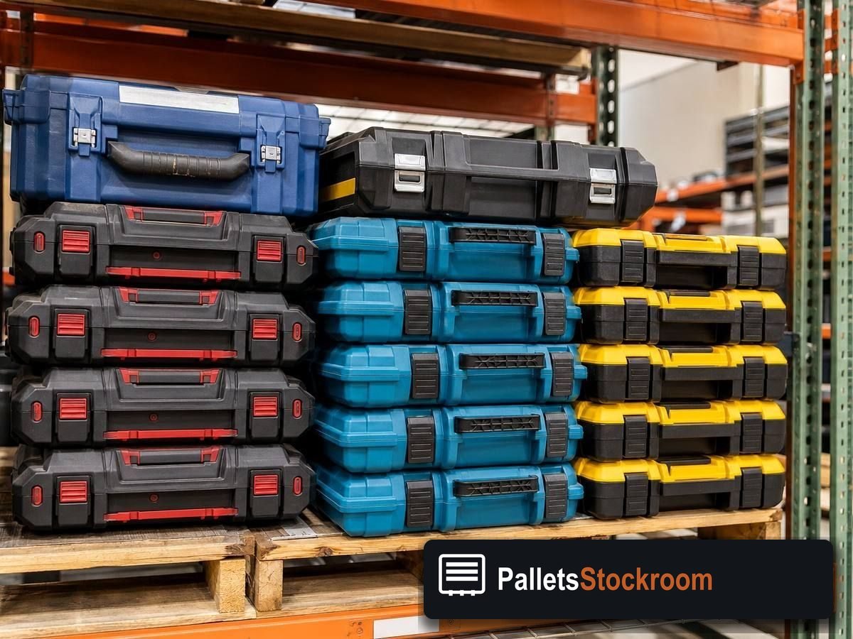 Tool Pallets — Pallet inventory close-up