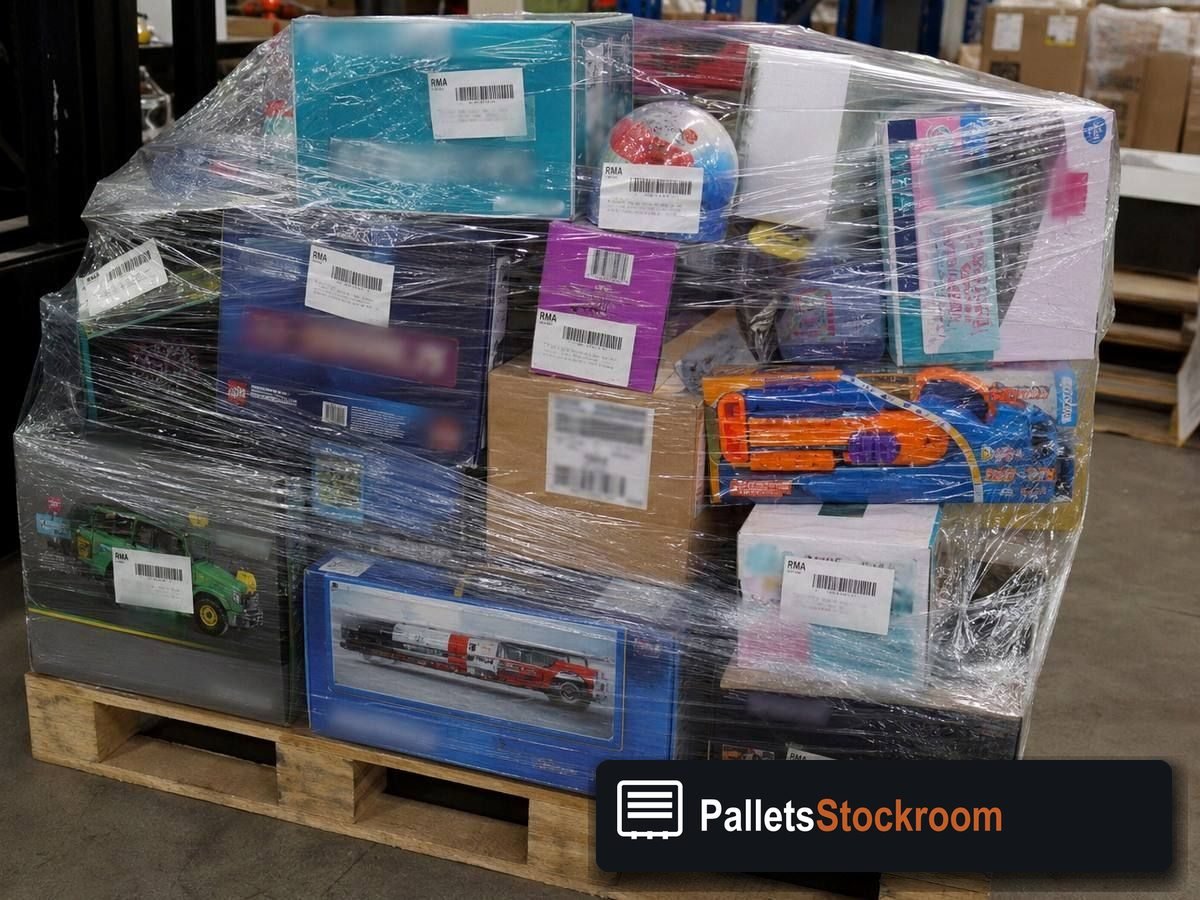 Toy Liquidation Pallets — Contents / packed goods detail