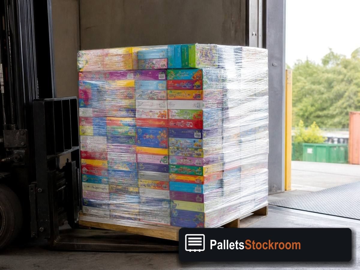 Toy Pallets — Full pallet view