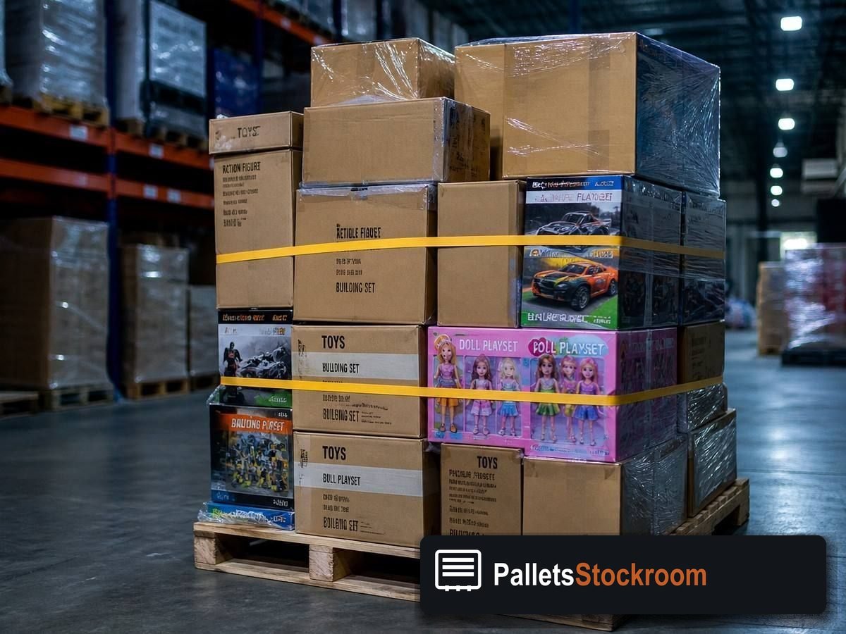 Toy Pallets — Contents / packed goods detail