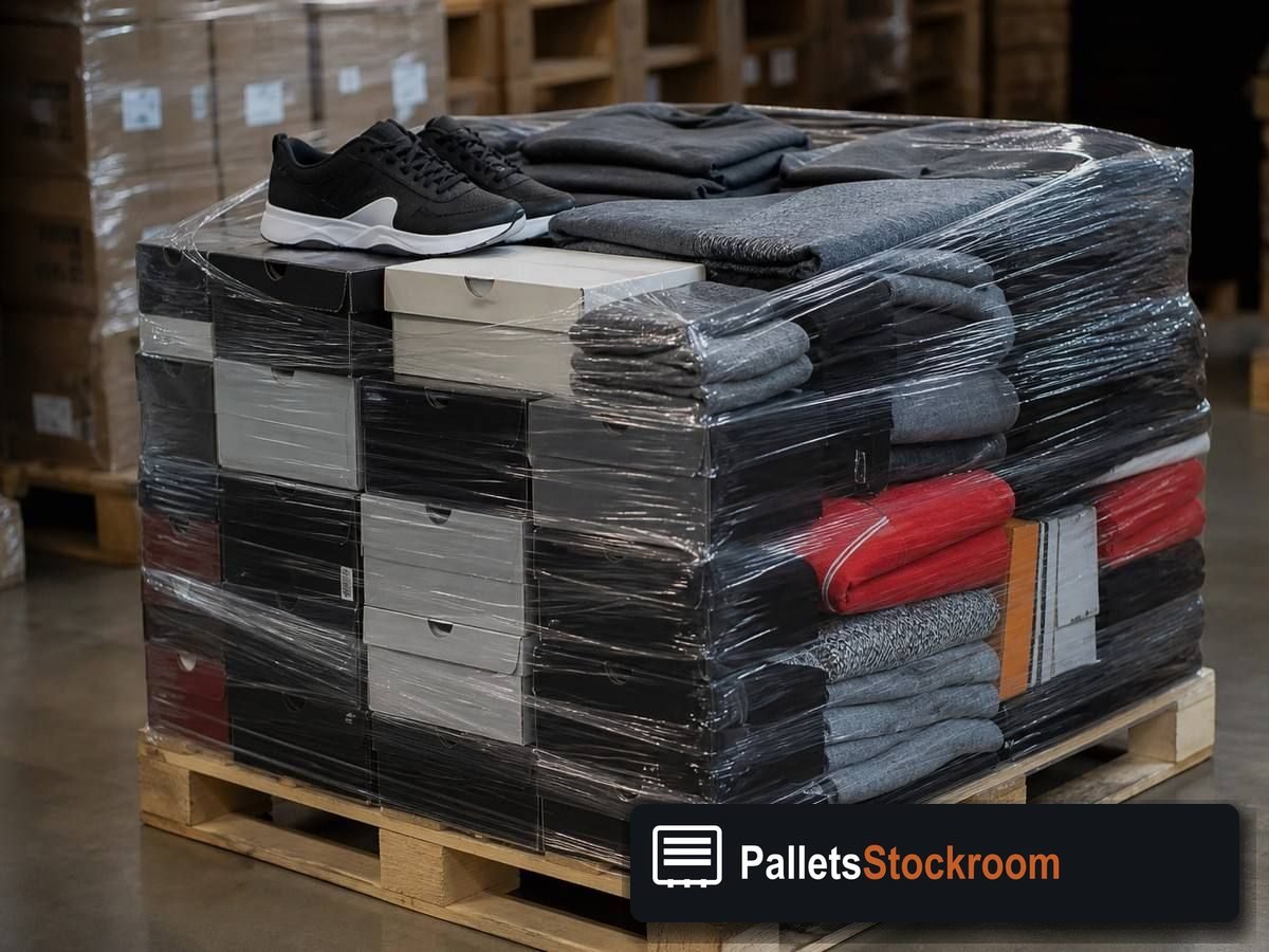 Under Armour Pallets — Full pallet view