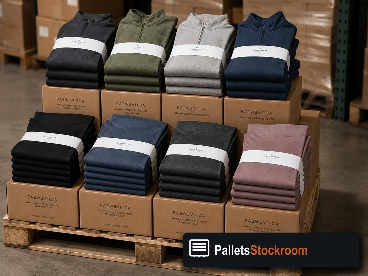 Under Armour Pallets — Second pallet angle