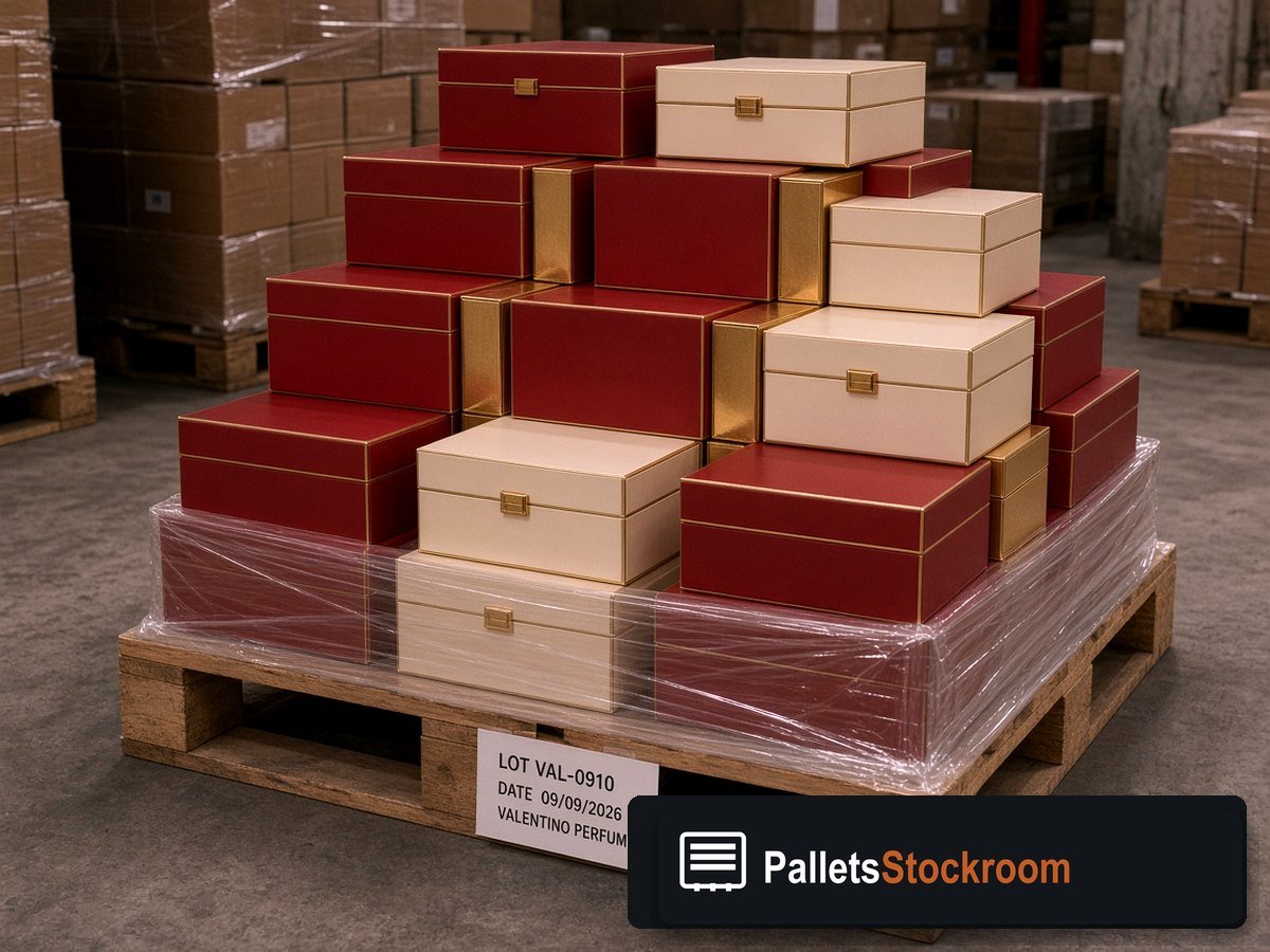 Valentino Perfume Pallets — Boxed scent / bottle detail