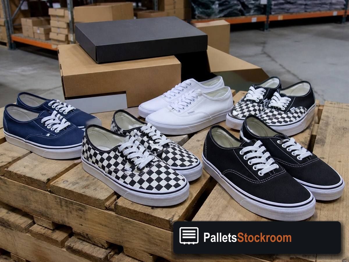 Vans Pallets — Pallet inventory close-up