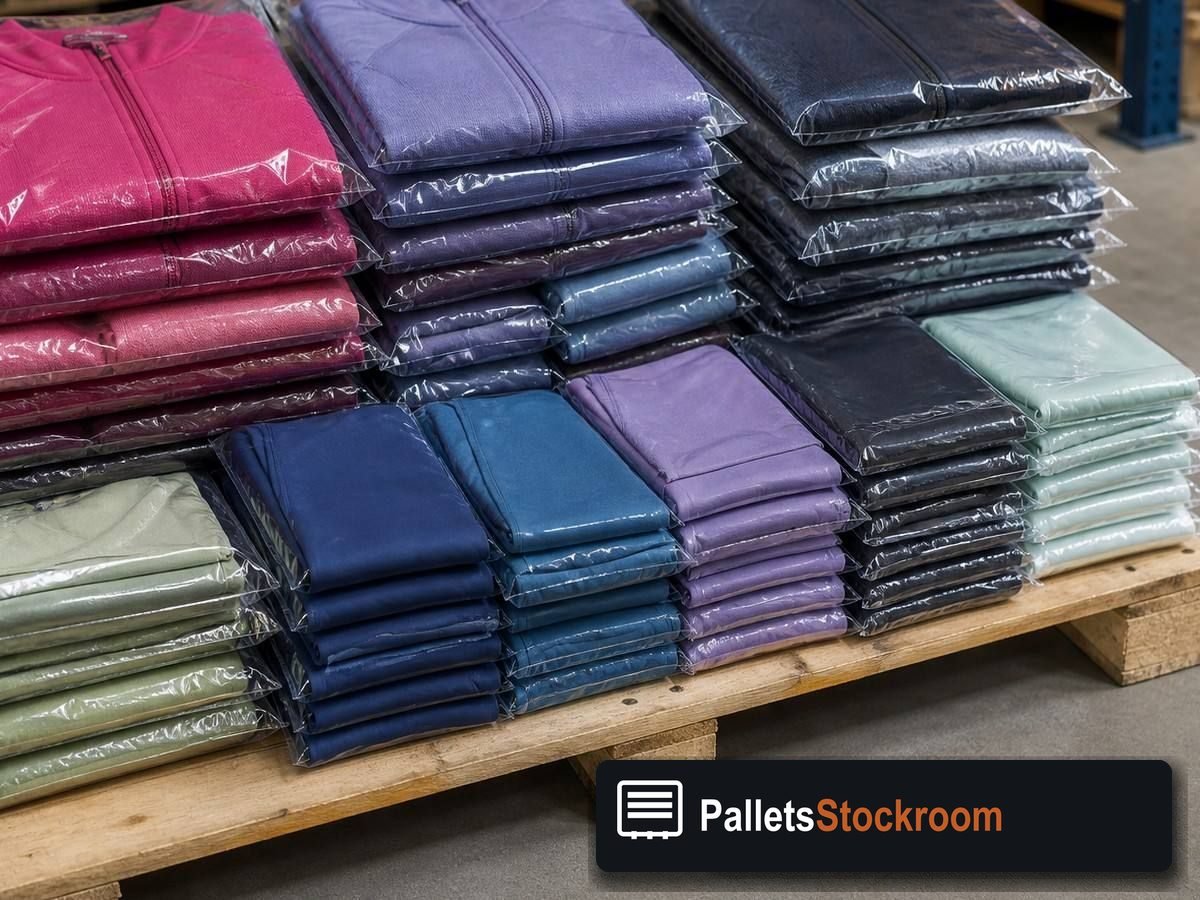 Wholesale Clothing Pallets — Second pallet angle