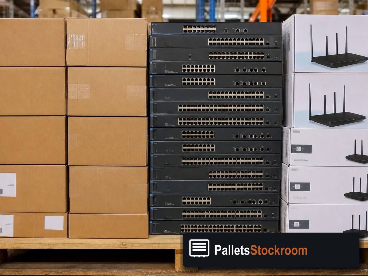 Wholesale Electronics Pallets — Contents / packed goods detail