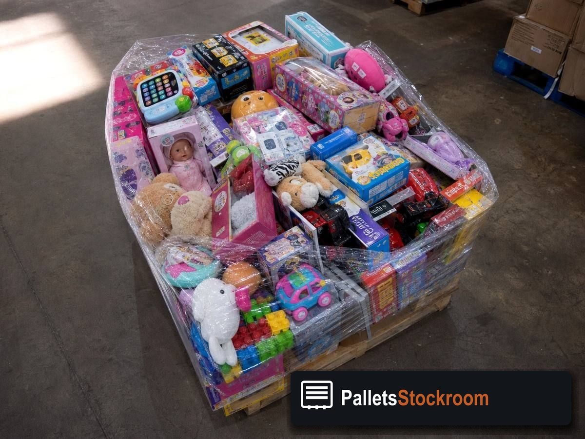 Wholesale Toy Pallets — Second pallet angle