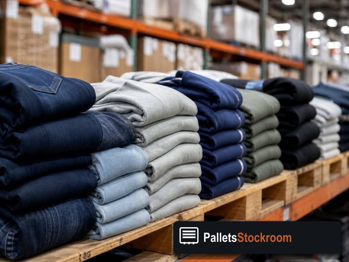 Women's Clothing Pallets — Contents / packed goods detail